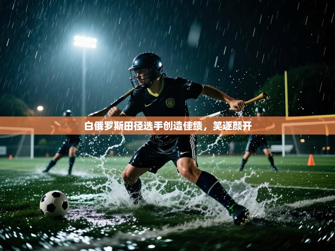 白俄罗斯田径选手创造佳绩，笑逐颜开