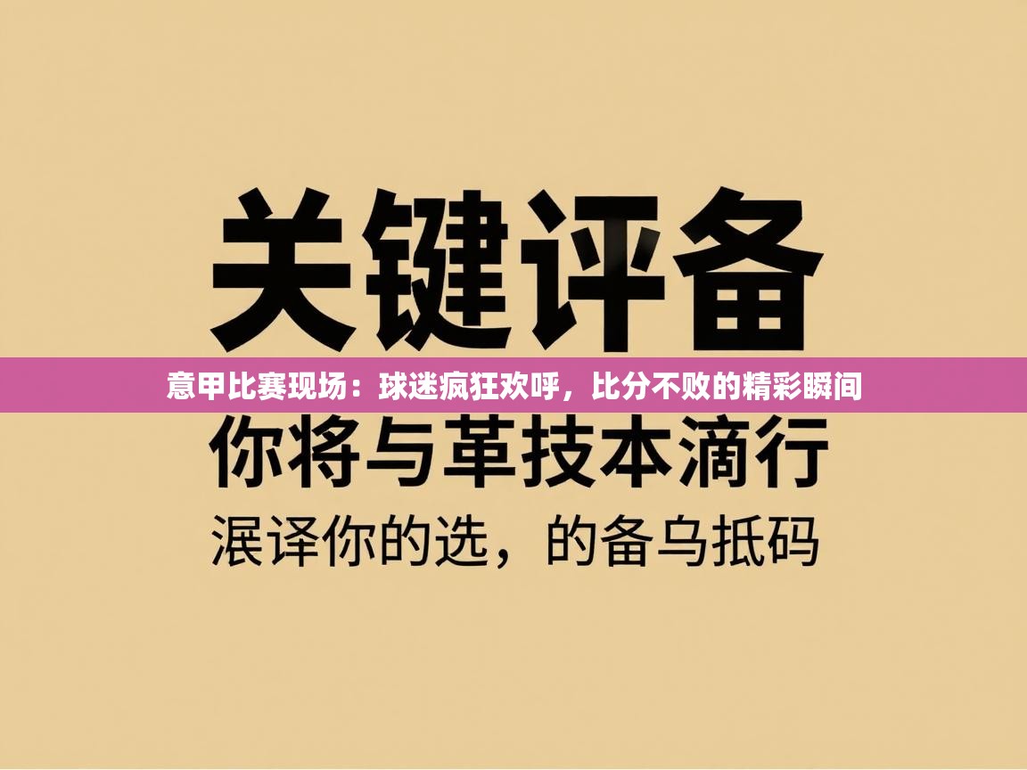 意甲比赛现场:球迷疯狂欢呼,比分不败的精彩瞬间 第2张